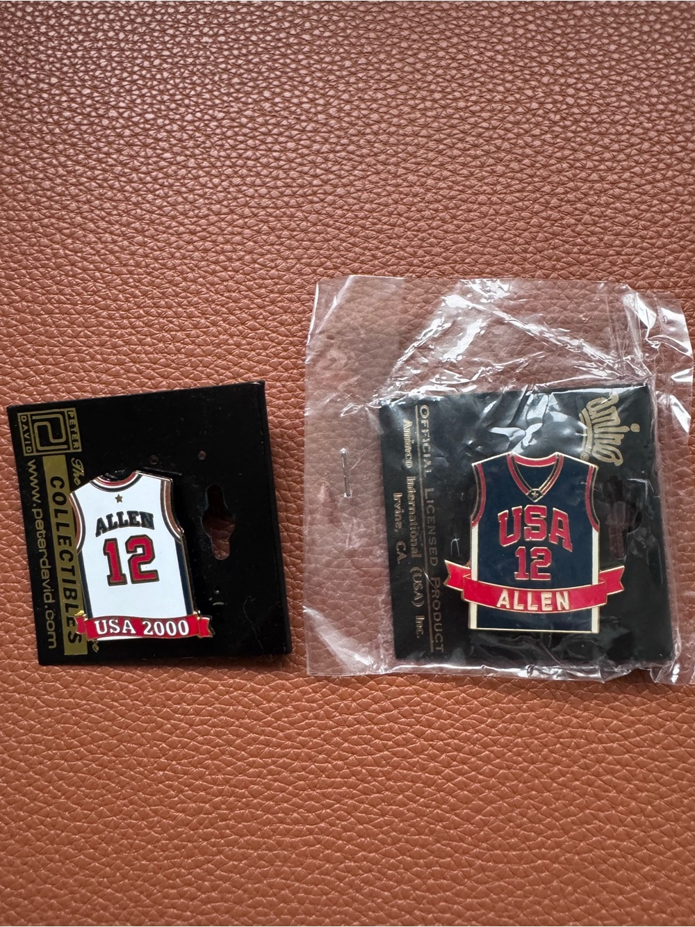 USA Ray Allen Basketball Jersey Pin